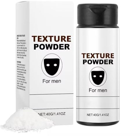 Poudre Texturisante Cheveux - Coiffante Homme avec Effet Mat et Volume Maximisé, Texture Powder Haare Mit Effekt (40g, 1pc)