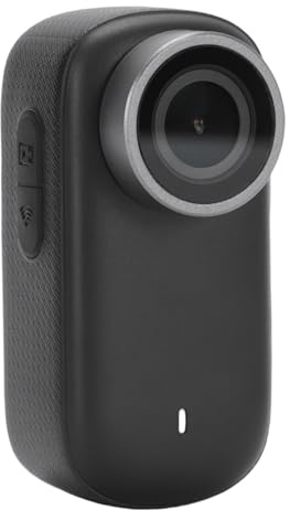 Garsent 4K Mini Body Camera, Wearable Action Body Cam, Sports Action Camera, Thumb Size Recording Body Sliten Kamera, Bärbar Videokamera för Arbete, Resor, Fiske, Husdjurspromenader