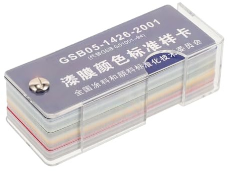 Kichvoe Drappi Kit Mazzetta Colori per Pittura Pareti, Cartella Colori Portatile in Carta e Plastica per Vernici e Vernice per Pavimenti, per Progetti Fai-da-te