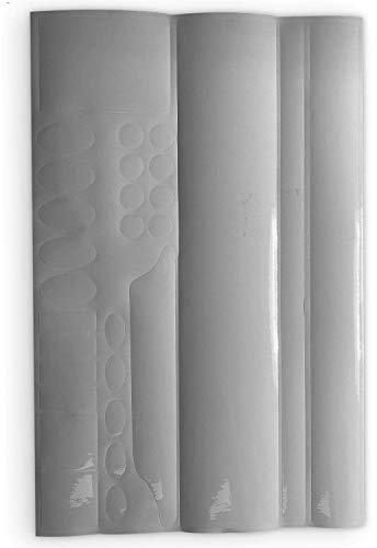 Fahrrad Steinschlag-Schutz-Folie I Lackschutz-Folien-Set transparent I Aufkleber als Rahmenschutz für Trekkingrad Rennrad E-Bike BMX I Lackschutz001