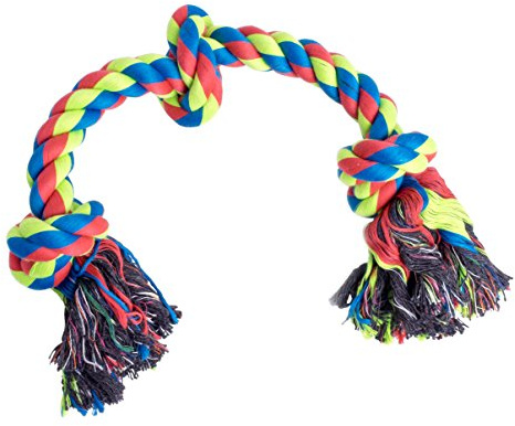 Petface Toyz Triple Knot Rope Dog Toy, Large