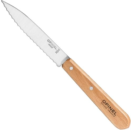 Opinel 1918 Küchenmesser, Edelstahl, Braun, 22 x 5, 2 x 0, 6 cm, 1 Einheiten