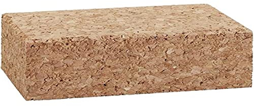 kwb Cork Hand Sanding Block, 60 x 100 mm, Ideal for Smoothing Small Surfaces