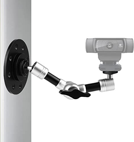 Webcam Wand Halterung,Decken Halterung Verstellbare Halter kompatibel mit Logitech C920s StreamCam Brio C925e C922x,C930 C615-18cm Länge