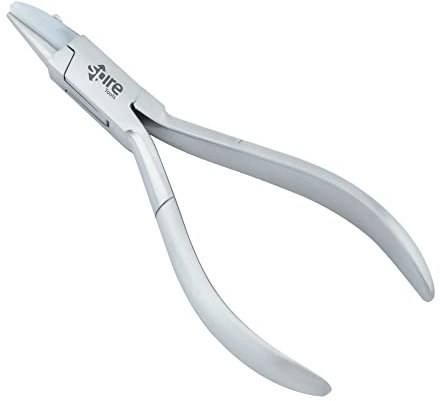 Spire Tools Regolazione degli occhiali Bracci Telaio Pinze Occhiali Riparazione Pinze Naso Piatto Nylon Mascella Ottico Strumento Mano Occhi Riparazione Pinze (Pinze Singole in Nylon Pinse)