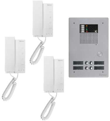 Kit interphone Audio collectif Bus 2 Fils G2P 3 appels - GKAG2P/203