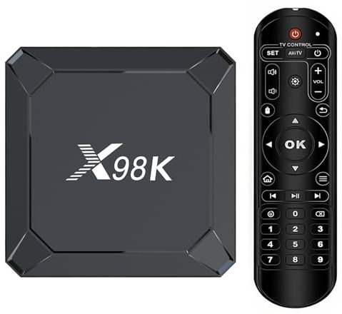 Android 13.0 TV Box, LEFFOT X98K 4K UHD Streaming Device for TV, 2GB RAM 16GB ROM, Smart TV Android Box with HDR10, 2.4G & 5GHz Dual-Band WiFi 6, BT5.0, RK3528 Quad Core Arm Cortex A53