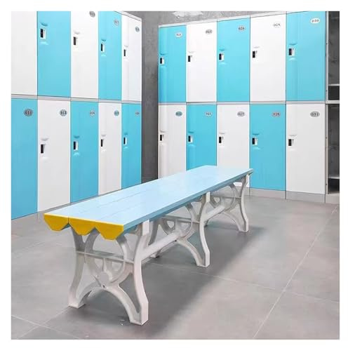 Shower Bench, Locker Room Changing Bench Commercial Clothing Shoe Stool for Gymnasium Bathhouse Sauna Adults Bathr