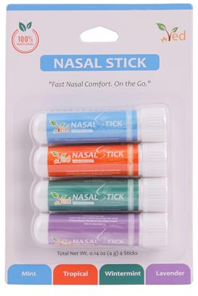 Nasal Stick Inhalers for Breathing.