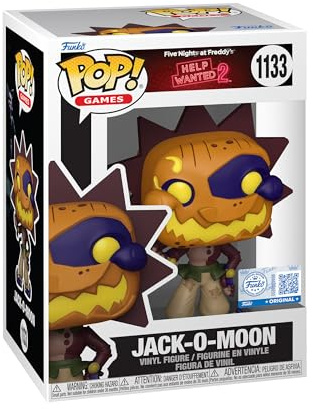 Funko Pop! Games: Five Nights at Freddy's - Help Wanted 2 - Jack-O-Moon - Amazon Exclusive - Collectable Vinyl Figure - Gift Idea - Official Merchandise - Video Games Fans