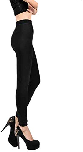 Trendcool. Leggins Térmicos Mujer. Mallas Térmicas Mujer Negras, Talla Única. Cómodos Leggins para Mujer Invierno. Pantalón Térmico. No Transparenta (1)