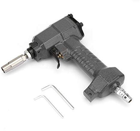 Pistola sparachiodi pneumatica, Pistola sparachiodi pneumatica con finitura a rifinitura Chiodatrice Strumenti per la lavorazione del legno Pistola sparachiodi ad aria 1170