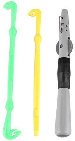 Yosoo Health Gear Kit d'Outils de Pêche, Ensemble Noeuds et Crochets, Outil Manuel de Liage avec Accessoires Ligne