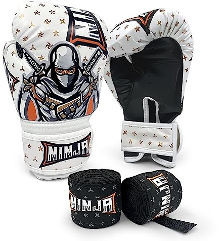 Boxing Gloves Handwraps for Kids, 3-8 Years Boys and Girls Training Sparring Gloves for Punching Bag
