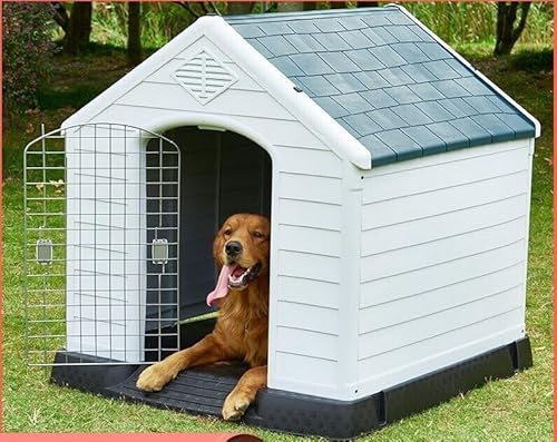 Mighty XXL Plastic Pet Kennel House Weatherproof For Indoor And Outdoor Pet Shelter XXL