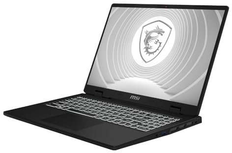 MSI CreatorPro M16 HX C14VIG-212XES - Ordenador portátil 16 (Intel Core i7 14700HX, RAM 32GB, 1TB SSD, Free Dos) Lunar Gray - Teclado QWERTY español