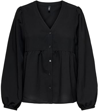 Onlnova Life Elite L/S Ebba Top, Nero, S