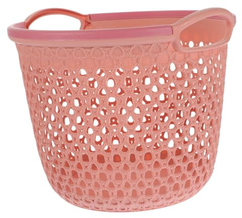 VICASKY Per Biancheria Manico Capacità Per Riporre Vestiti Giocattoli e Coperte Design Scavato Per Mantenere Asciutti i Capi