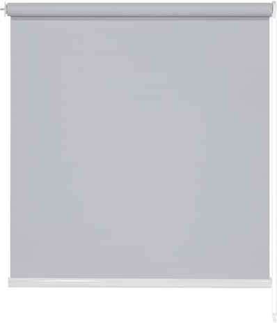 Estor Opaco Enrollable 140x200cm(Ancho x Largo) - Persiana Enrollable Blackout para Ventana, Puerta, Pared y Techo con Aislamiento Térmico, Incluye Accesorios de Montaje(Gris Claro)