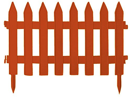 Zierzaun 'Garden Classic' 3,2 m - braun