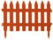 Zierzaun 'Garden Classic' 3,2 m - braun