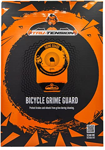 Tru-Tension | Bicycle Grime Guard | Protect Brakes & Wheels During Cleaning | Bicycle Tools & Accessories (Suitable for Bicycles Only)