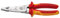 KNIPEX 13192 13 76 200 ME Wire Stripper Metric Version Insulated with Multi-Component Grips, VDE-Tested Chrome-Plated 200mm
