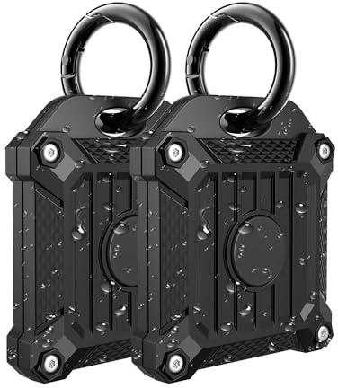CMZZ Tile Mate 2022 2024 Tracker Cover Anti-Scratch Waterproof Case with Keychain for Carabiner, Keys, Bags, Cat Dog Collar Holder