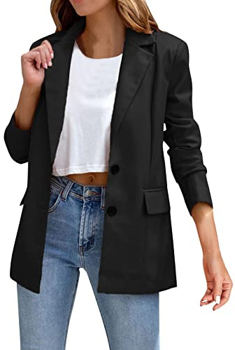 Giacca da donna in vera pelle, elegante giacca da donna, nera, lunga, sottile, casual, classica, senza colletto, autunno, a maniche lunghe, cappotto, giacca da motociclista, giacca estiva classica