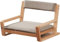 Yoeoefuo Boden Stuhl Floor Chair Modern Holzstuhl TatamiStuhl Japanischer Bodensitzkissen Multifunktional Sitzgelegenheit Für Gäste Niedriger Sitz Lazy Sofa Bodensessel Indoor Möbel(Stil 2)