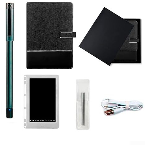 Intelligentes Notizbuch mit Cloud-Stift, digitale Synchronisation, multifunktionale Verwendung für Notizen, Skizzieren, Journaling (Smart Pen + Papier 16G)