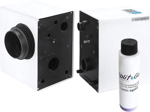 Trituratore WC Maceratore Sanitario SANISPLIT 1 WC Universale Bagno Pompa Scantinato Acque Reflue Water Divisibile Garanzia Italia DEA con Split Gel Disincrostante