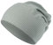 Sterntaler GOTS Beanie Ringel - Babymütze aus Singlejersey (Bio) gestreift - anschmiegsame Unisex Beanie Mütze variabel tragbar - Baby und Kinder Übergangsmütze, steingrün, Größe 49