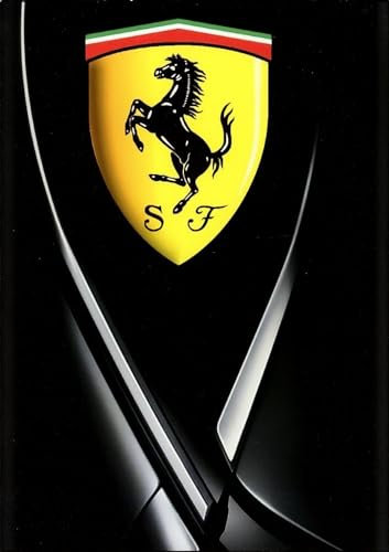KUSTOM ART Poster Decorativo da Parete Serie Pubblicità Sportiva Scuderia Formula Uno Cavallino Stampa Artistica su Carta Patinata 40x30 cm Senza Cornice