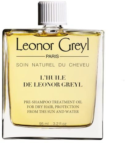 Leonor Greyl L'Huile Pre-Shampoo Treatment for Hair | Hair Oil Treatment for Dry Hair, Protection from the Sun and Water, 3.2 FL OZ, Made In France