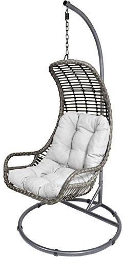 Polyrattan Hängesessel Hängeliege Gartenliege / belastbar bis 150kg