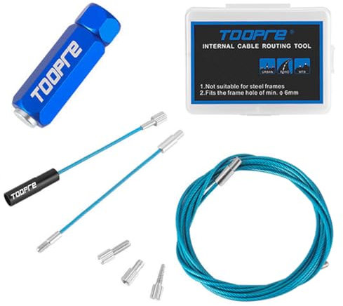 CENPEK Kit di Passaggio Cavi Interno per Bicicletta Infilatore Magnetico per Cambio Telaio Bicicletta O Passaggio Cavi Interno