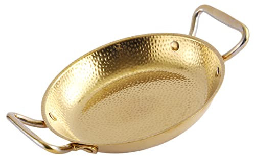 OKUMEYR Pentola Da Cucina Inossidabile Con Doppie Maniglie Padella Multifunzionale Per Cottura Cucina Facile Da Pulire e Perfetta Per Famiglie e Utenti Domestici