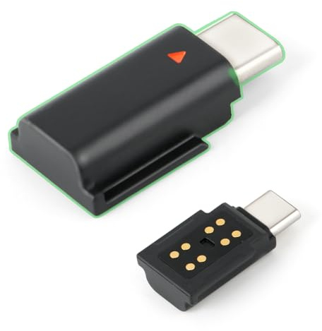 TGHongKy Adattatore Microfono per DJI Mic 2 Type-C Adattatore Smartphone per DJI Mic 2 USB C Adattatore
