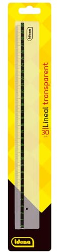 Idena 602023 – linjal 30 cm av plast