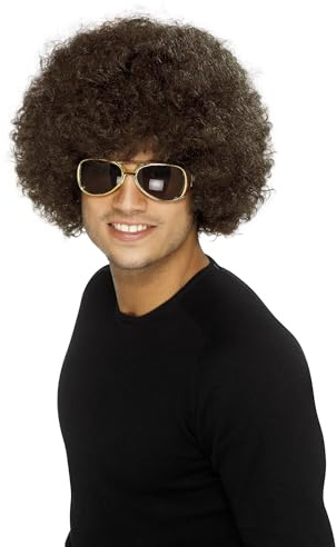 Fancy Dress 70s Funky Afro Wig