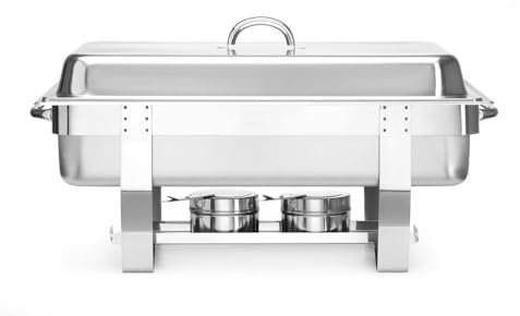 HENDI Gastronorm 1/1 Chafing Geschirr, 9 L, Edelstahl, GN, 2