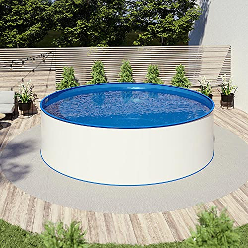 Pool-Set Premium+ | Ø 2,50 x 1,20m | Folie 0,6mm | Stahlrahmenpool, Saunabecken, Tauchbecken