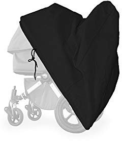 softgarage buggy softcush schwarz Abdeckung für Kinderwagen Hartan Racer GTS Regenschutz Regenverdeck