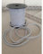 Metallische geflochtene Schnur Garnituren Bandseil für kreatives Diy Durchmesser Mm.6 Verpackung Mt.25 (SILBER)