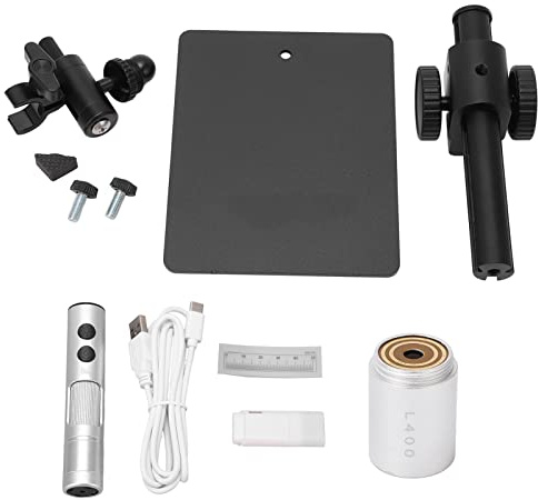Gearwell Microscope numérique, microscope USB 12 MP, loupe électronique, micro caméra de visualisation, microscope d'inspection pour l'identification des puces
