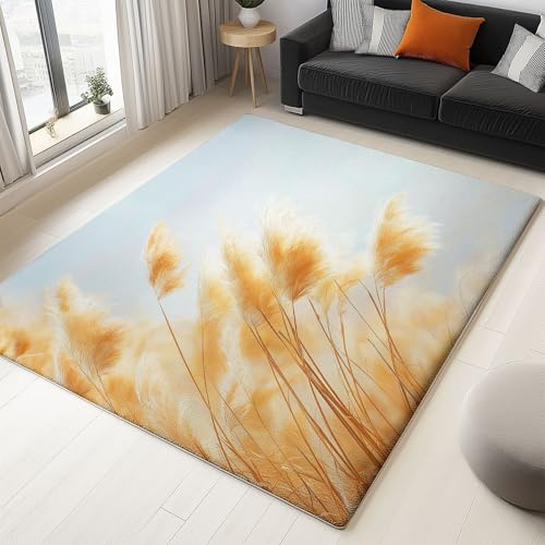 Generico Tappeto per bambini cameretta bambine bambini Multicolore Eleganti Sognanti Canne Tappeto per camera da letto estetico morbido decorativo, interni ed esterni 80 x 150 cm