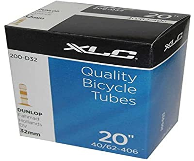 XLC Unisex – vuxen cykelslang 20 x1,5/2.5 40/62-406 DV 35 mm VT-D20, svart, en storlek