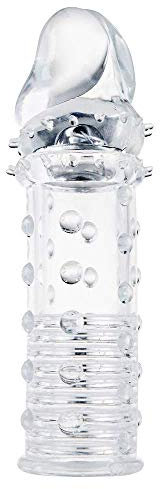 Guaina Fallica Per Ingrandire il Pene con Rilievi + 5 cm.