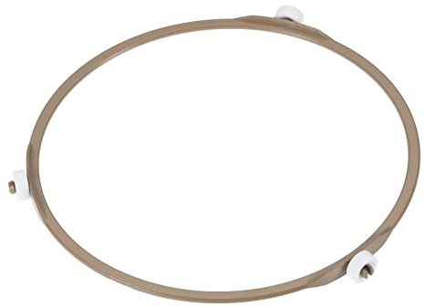 sourcing map Microwave Oven Glass Turntable Support Circle Fittings Roller Bracket Light Brown for 31.5cm Diameter Y Shape Glass Plate